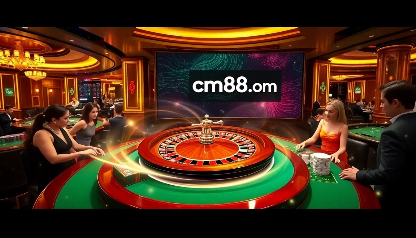 Experience the excitement of gaming at cm88.com with vibrant tables and thrilling casino interactions.