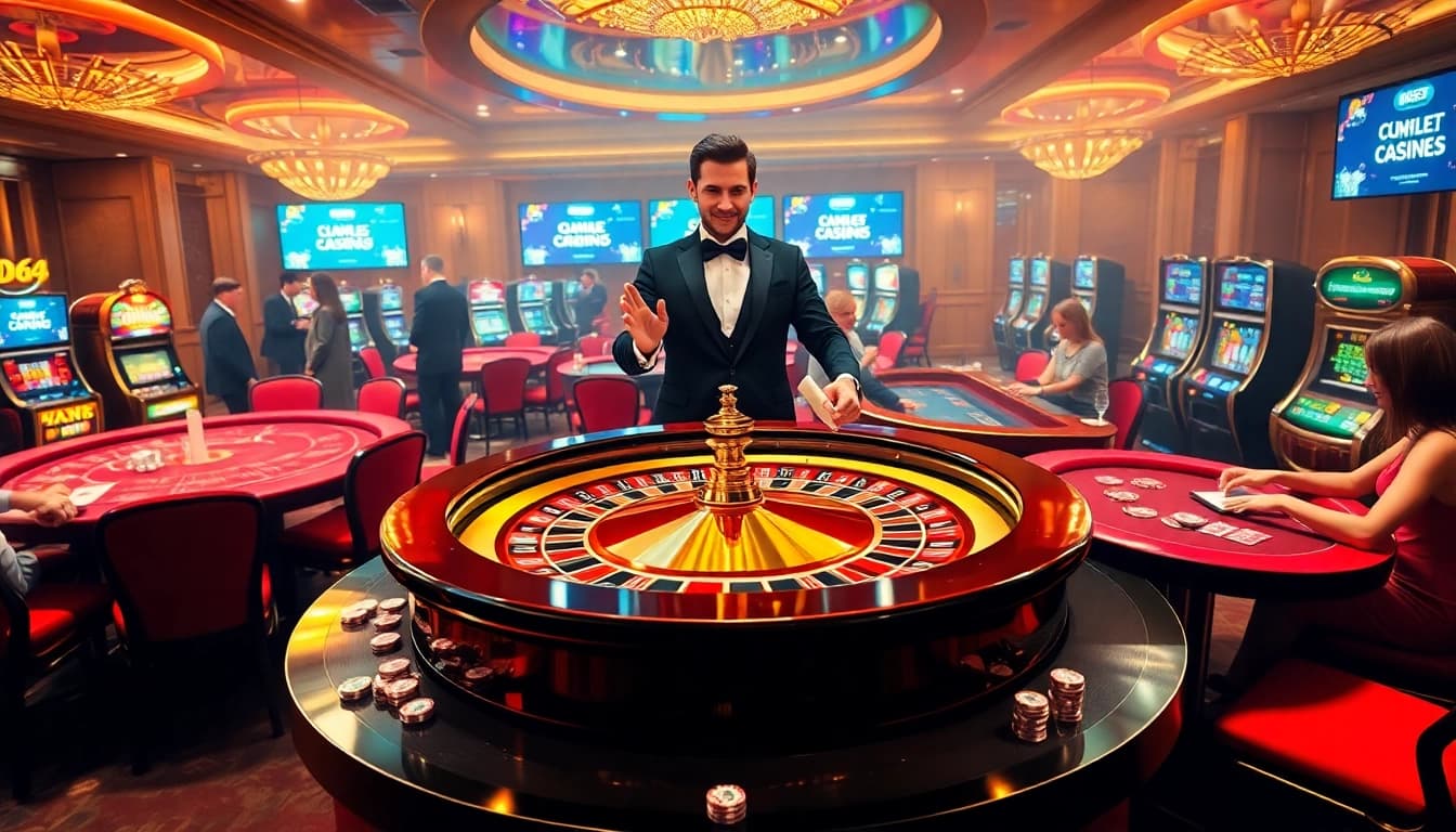 Experience the excitement of winning at BJ66.today with vibrant casino visuals.