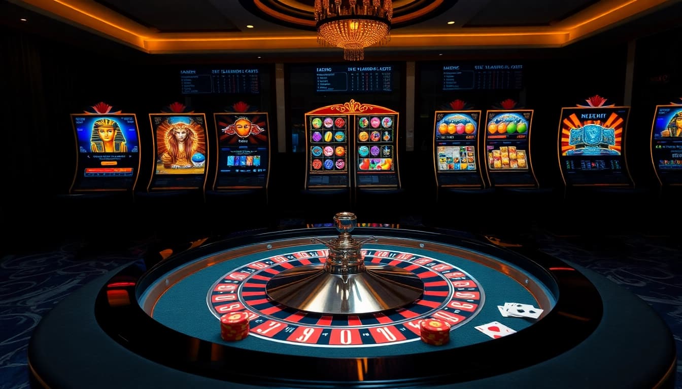 Experience the excitement of gambling at nhà cái 8kbet with vibrant casino tables and interactive gameplay.
