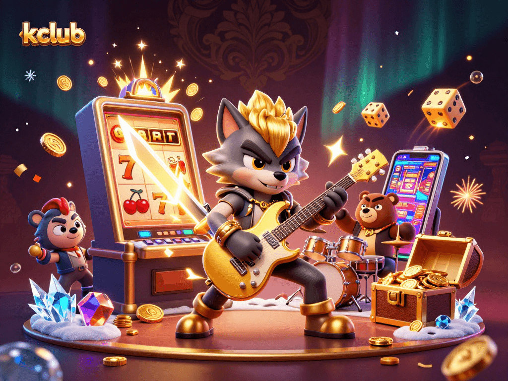 Experience thrilling gaming excitement at kclub with dynamic characters and a lively casino atmosphere.