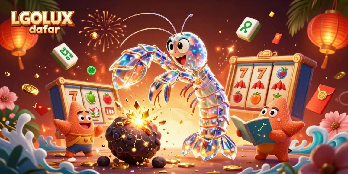 Engage with LGOLUX daftar for immersive slot experiences, featuring vibrant gaming elements and dynamic characters.