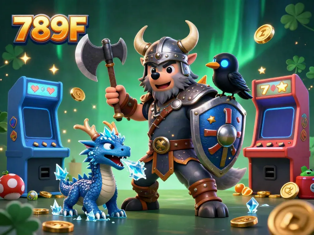 Engage with thrilling casino adventures featuring 789F amidst vibrant gaming elements.