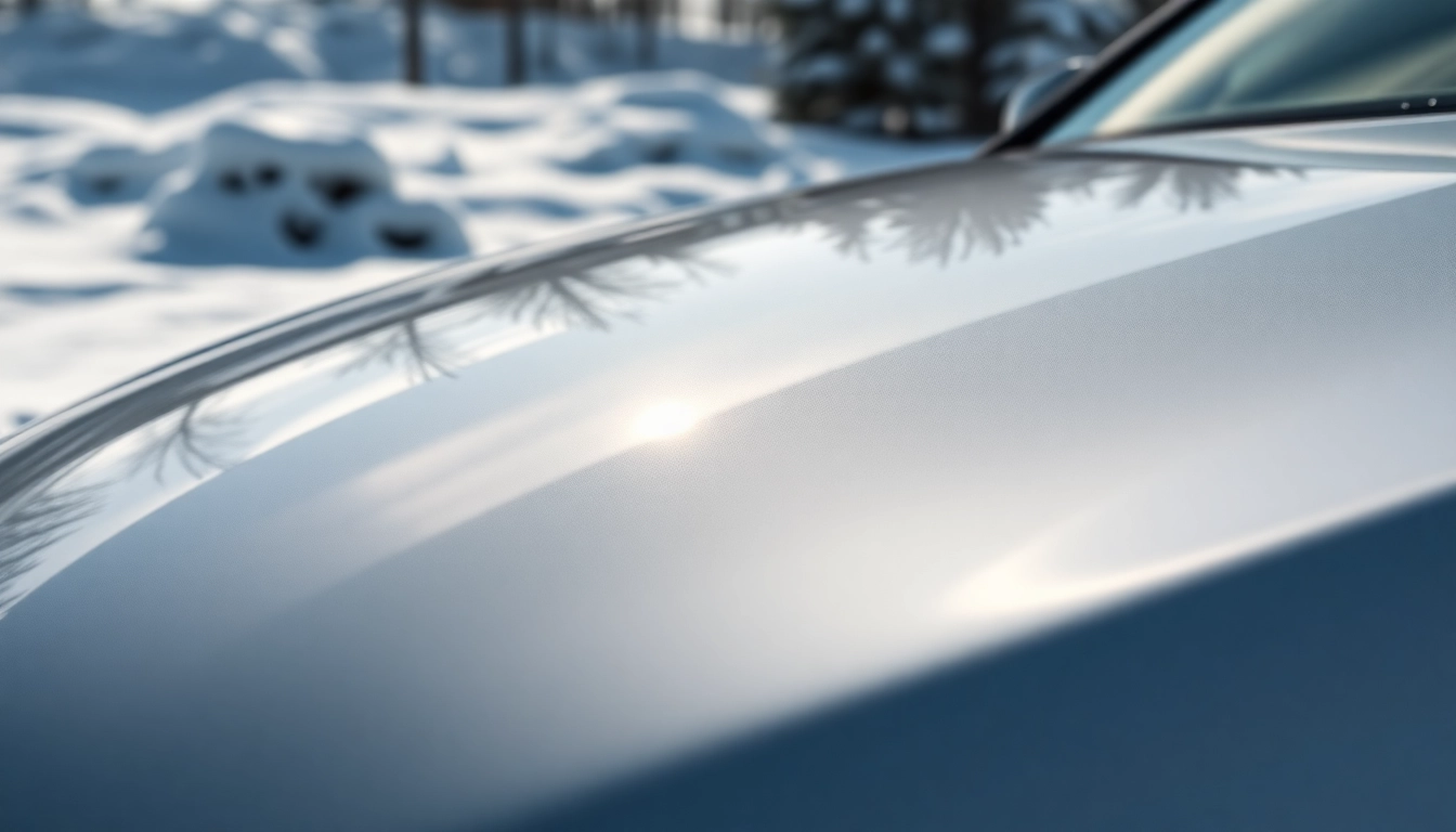 Enhance your vehicle's PPF winter road salt protection with a glossy finish, combating harsh conditions.