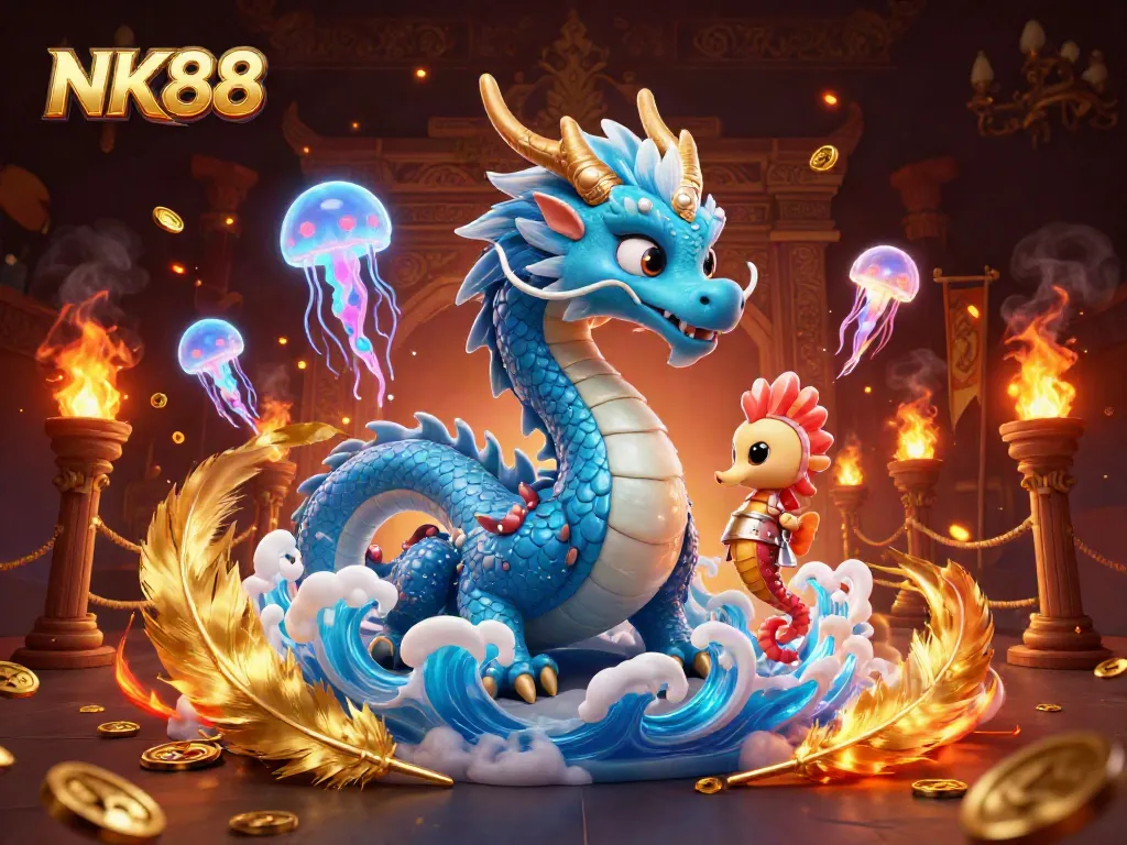 Check out NK88, the thrilling online casino featuring vibrant characters and dynamic casino elements.