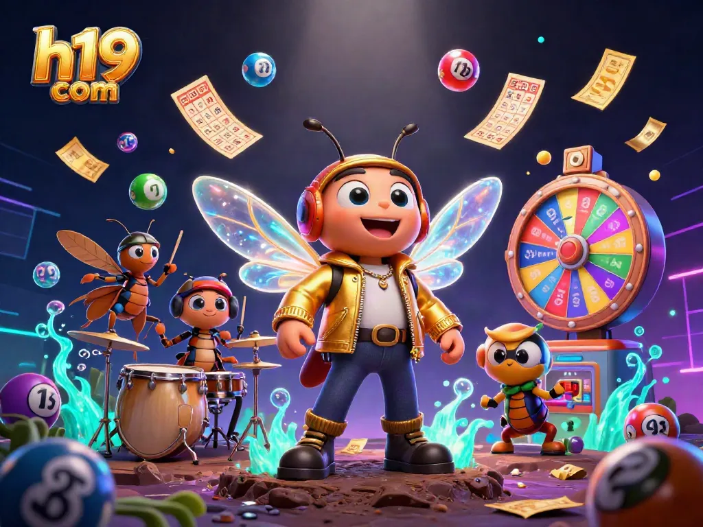 Join the fun with h19 com as the cicada rock star electrifies the casino scene!