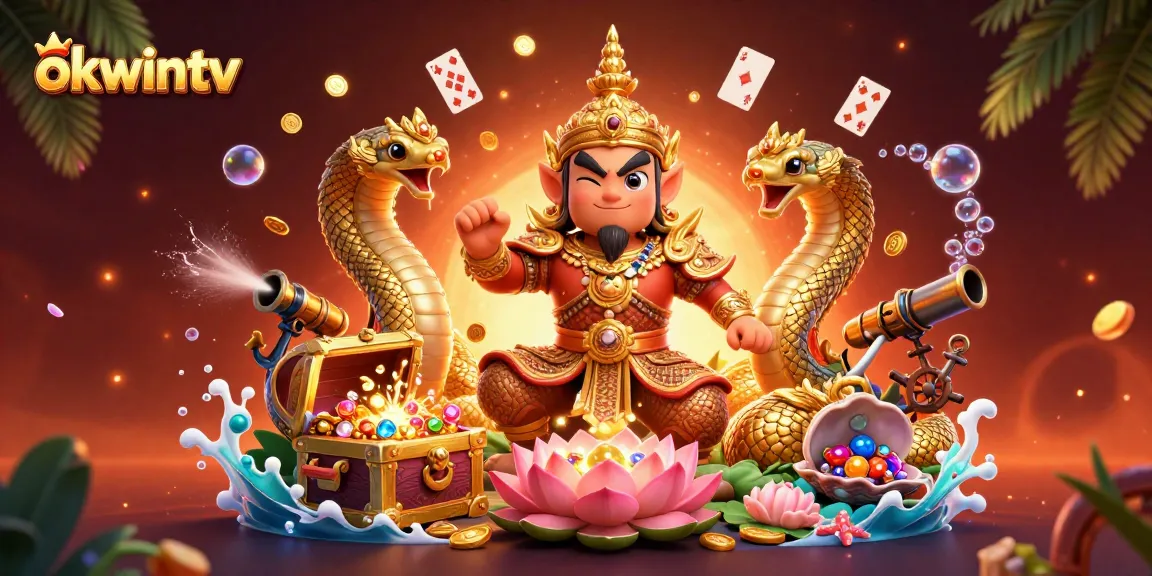 Experience thrilling action with okwintv, where colorful gems and coins enhance your gambling journey.