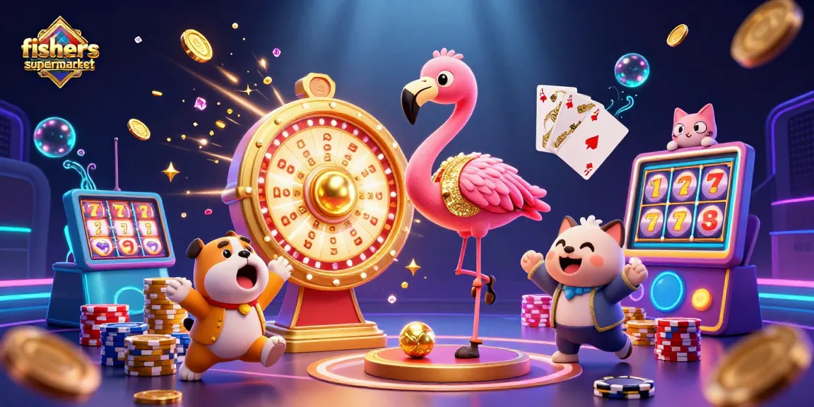 Join the fun at fishersupermarket with exciting slots and dazzling prizes in a vibrant casino scene.