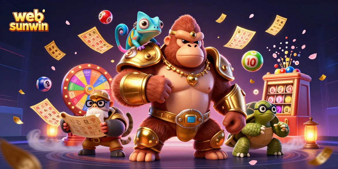 Engage with web sunwin dynamics as a powerful gorilla king leads the casino scene with vibrant game elements.