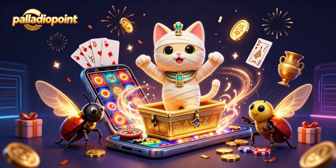 Engage with palladiopoint's thrilling slot games showcased by a vibrant Egyptian theme.