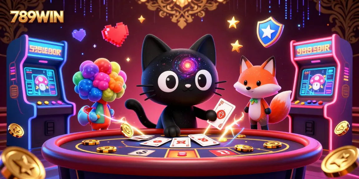 Experience thrilling gameplay at 789WIN with a captivating cosmic casino scene.