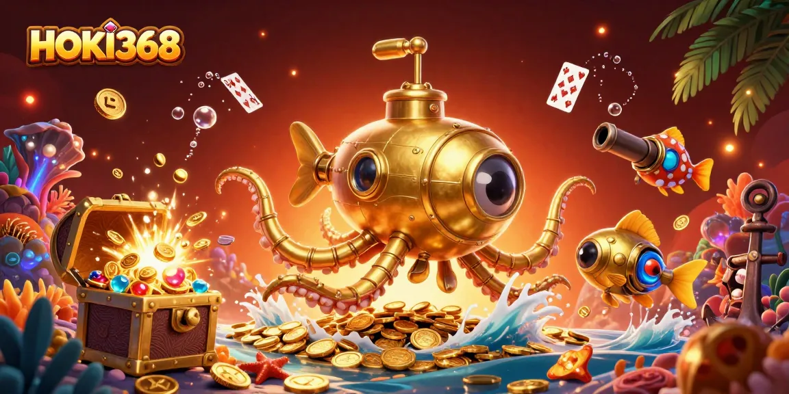 Engage with HOKI368 through thrilling undersea adventures and casino elements.