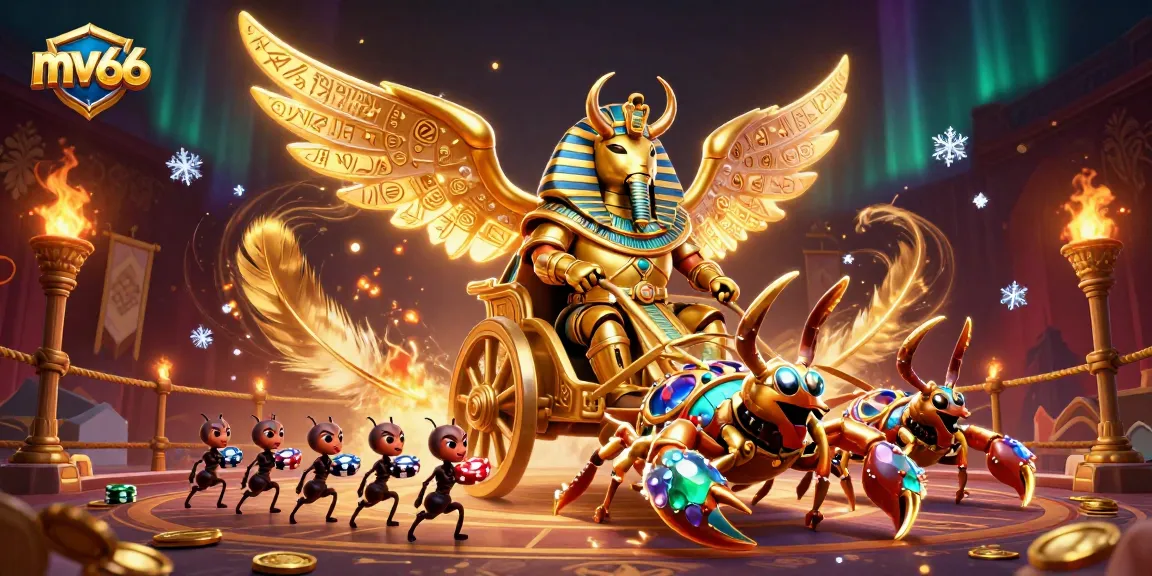 Engage in thrilling action at mv66 with a vibrant casino world filled with golden glory and excitement.