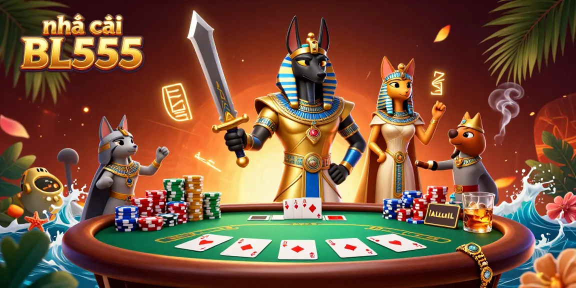 Experience exciting gameplay at nhà cái BL555 with dynamic poker action and immersive visual details.