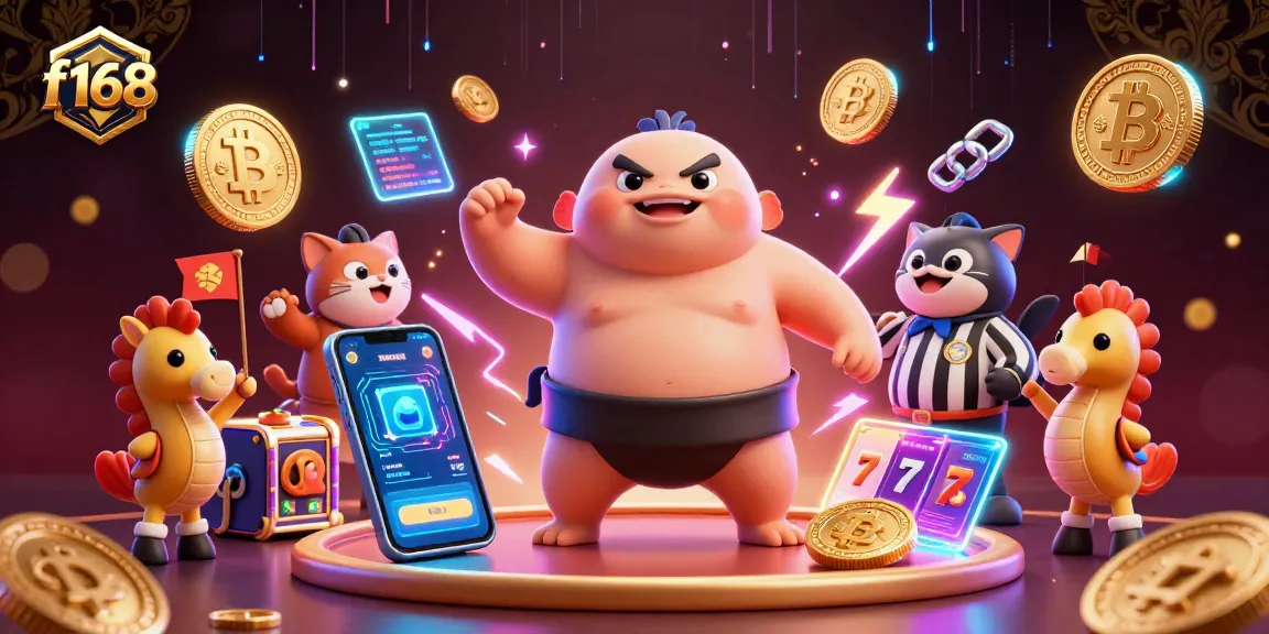 Experience exciting gameplay at f168 with a dynamic underwater casino scene filled with characters and vibrant elements.
