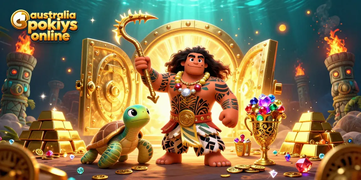 Play exciting australia pokies online as a Polynesian hawk dives into treasure.
